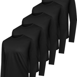 HovSiyla Long Sleeve Shirts for Men Moisture Wicking Tee image 1